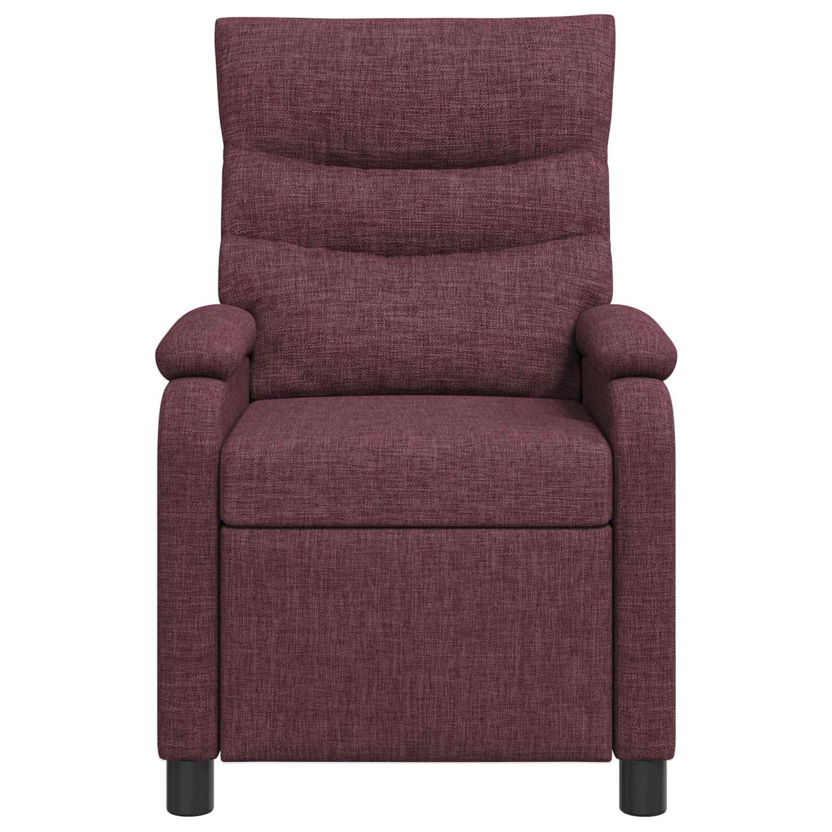 Massage Recliner Paars Stof