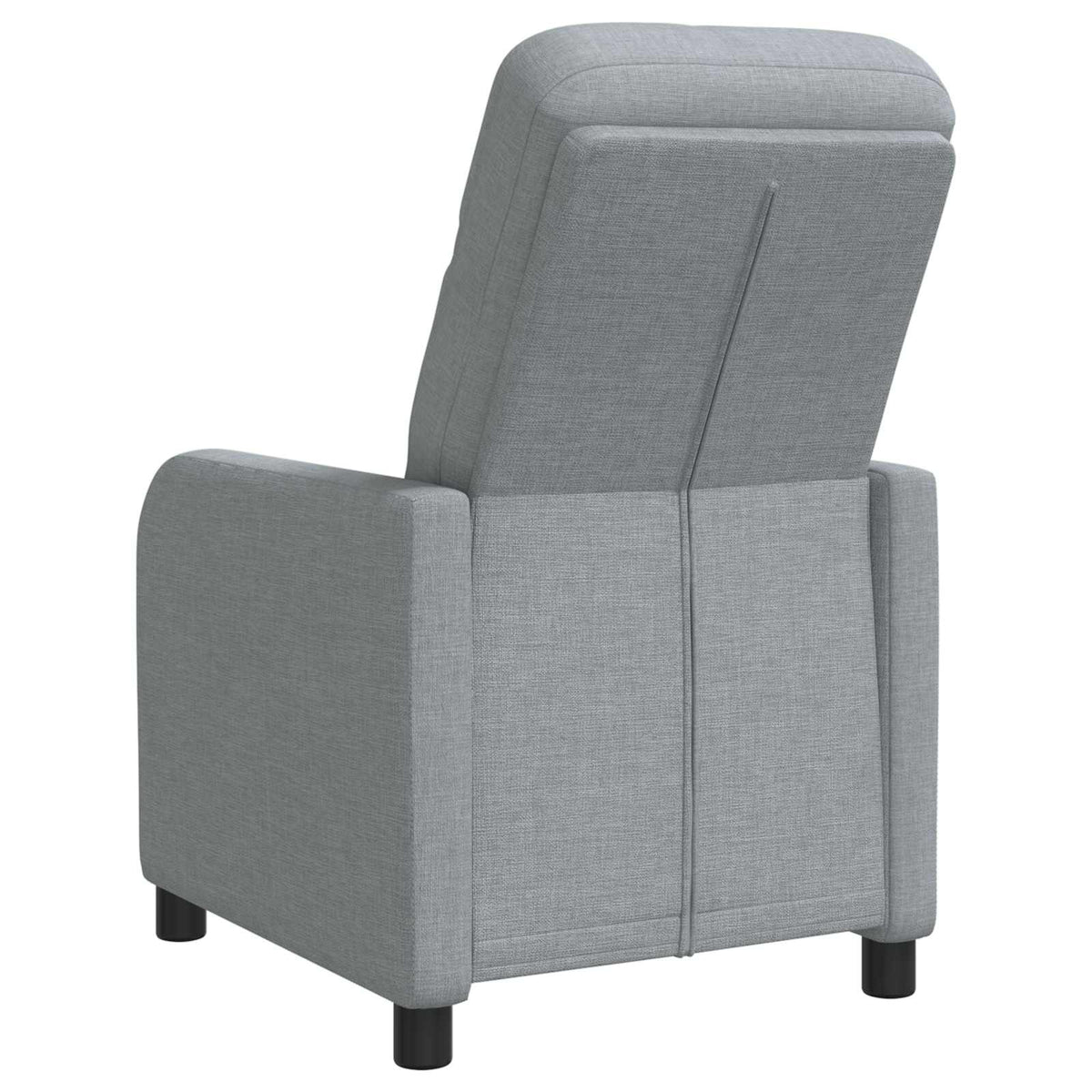 Relaxfauteuil Lichtgrijs Stof
