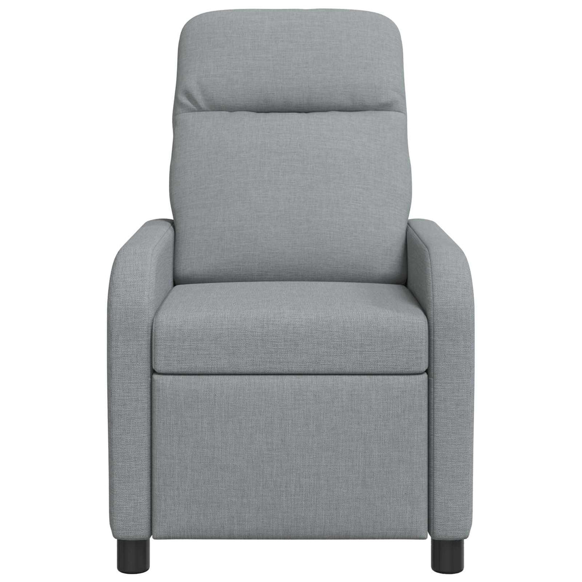 Relaxfauteuil Lichtgrijs Stof