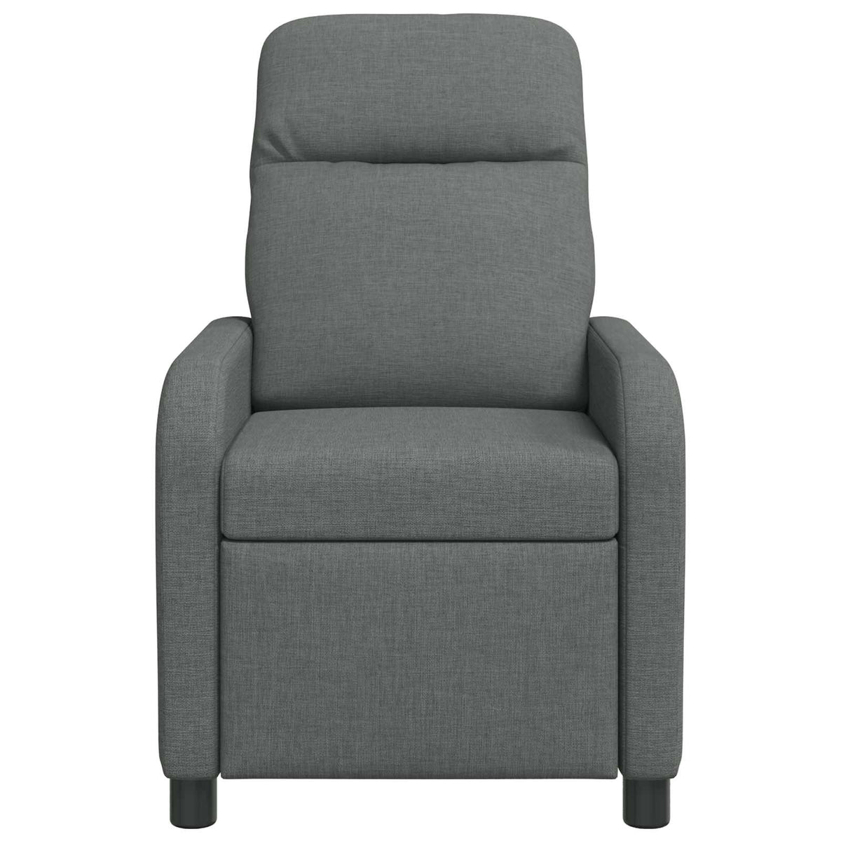 Relaxfauteuil Donkergrijs Stof