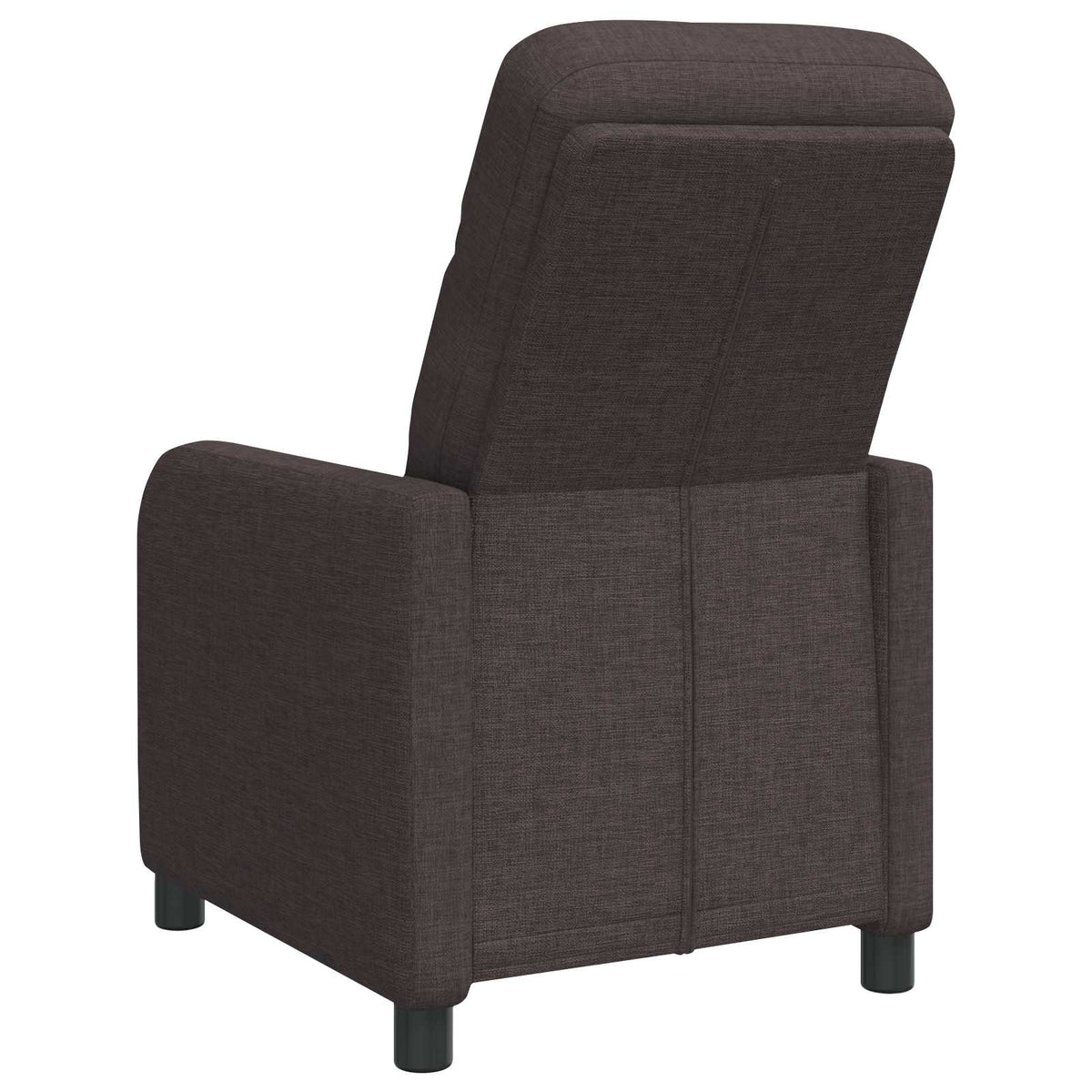 Relaxfauteuil Donkerbruin Stof