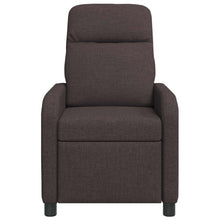 Relaxfauteuil Donkerbruin Stof