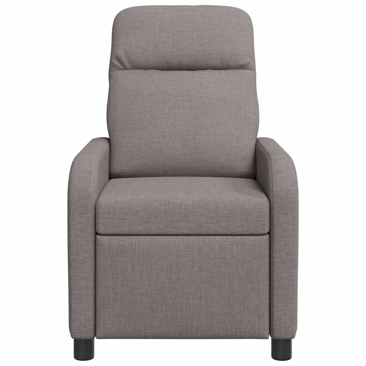 Relaxfauteuil Taupe Stof