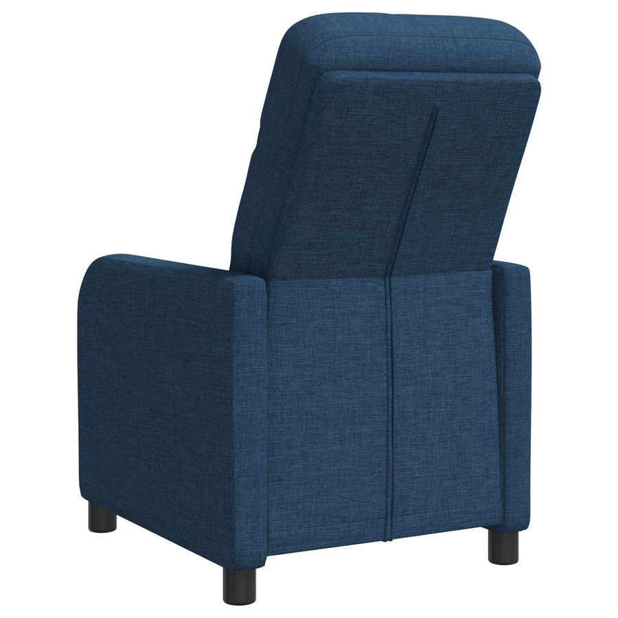 Relaxfauteuil Blauw Stof