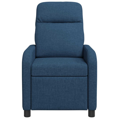 Relaxfauteuil Blauw Stof