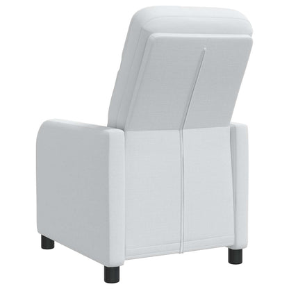 Relaxfauteuil Wit Stof