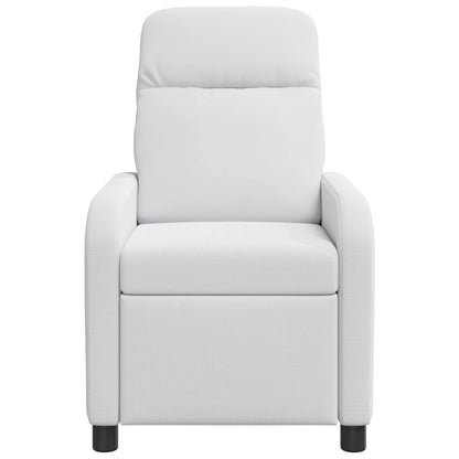 Relaxfauteuil Wit Stof