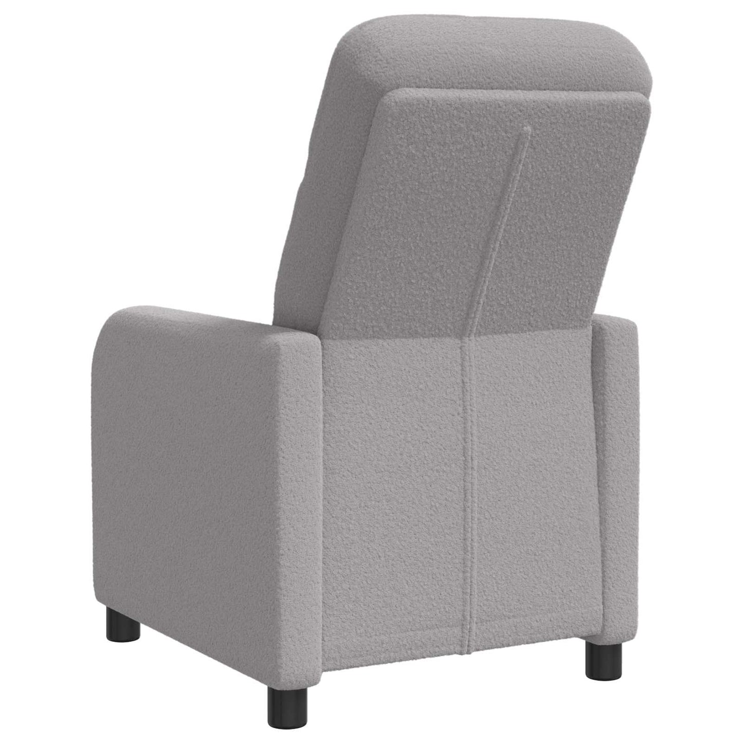 Relaxfauteuil Lichtgrijs Bouclé