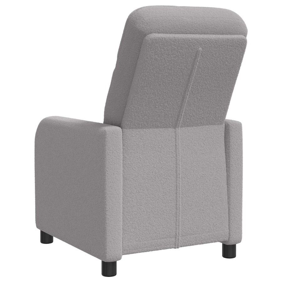 Relaxfauteuil Lichtgrijs Bouclé