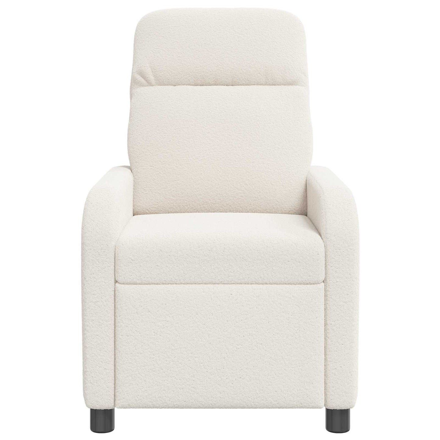 Relaxfauteuil Crèmekleurig Bouclé