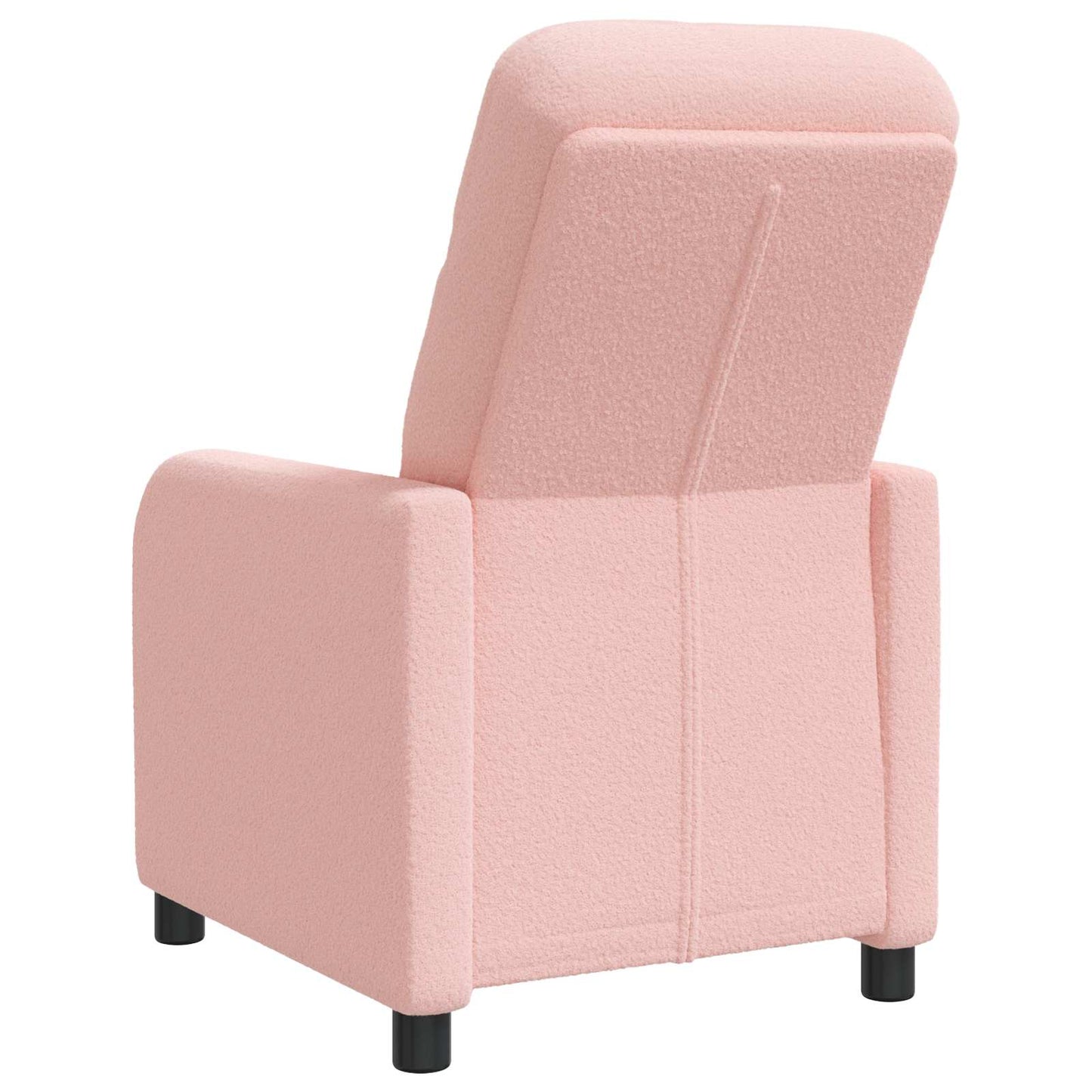 Relaxfauteuil Roze Bouclé