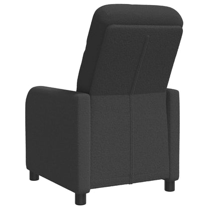 Relaxfauteuil Donkergrijs Bouclé