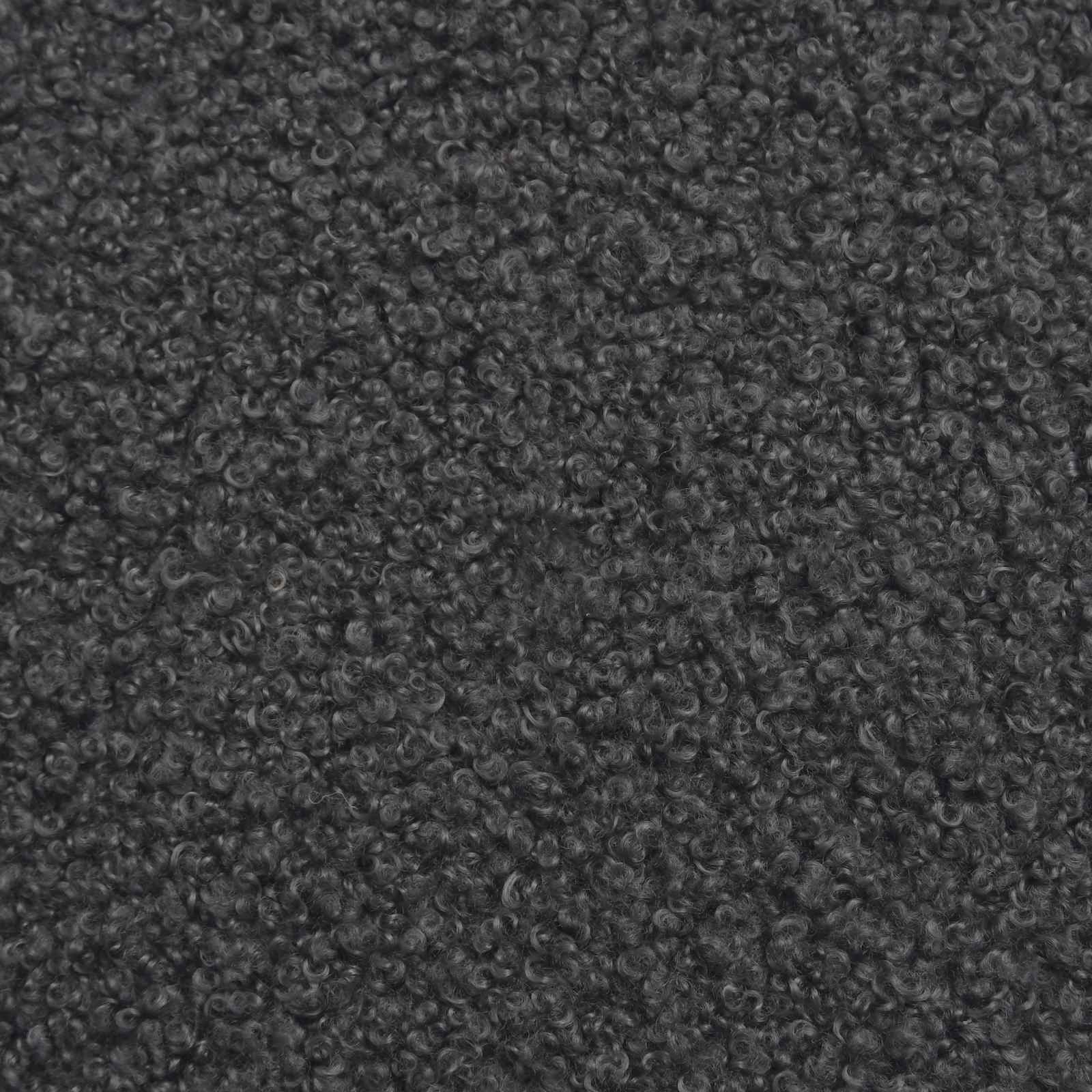 Relaxfauteuil Donkergrijs Bouclé