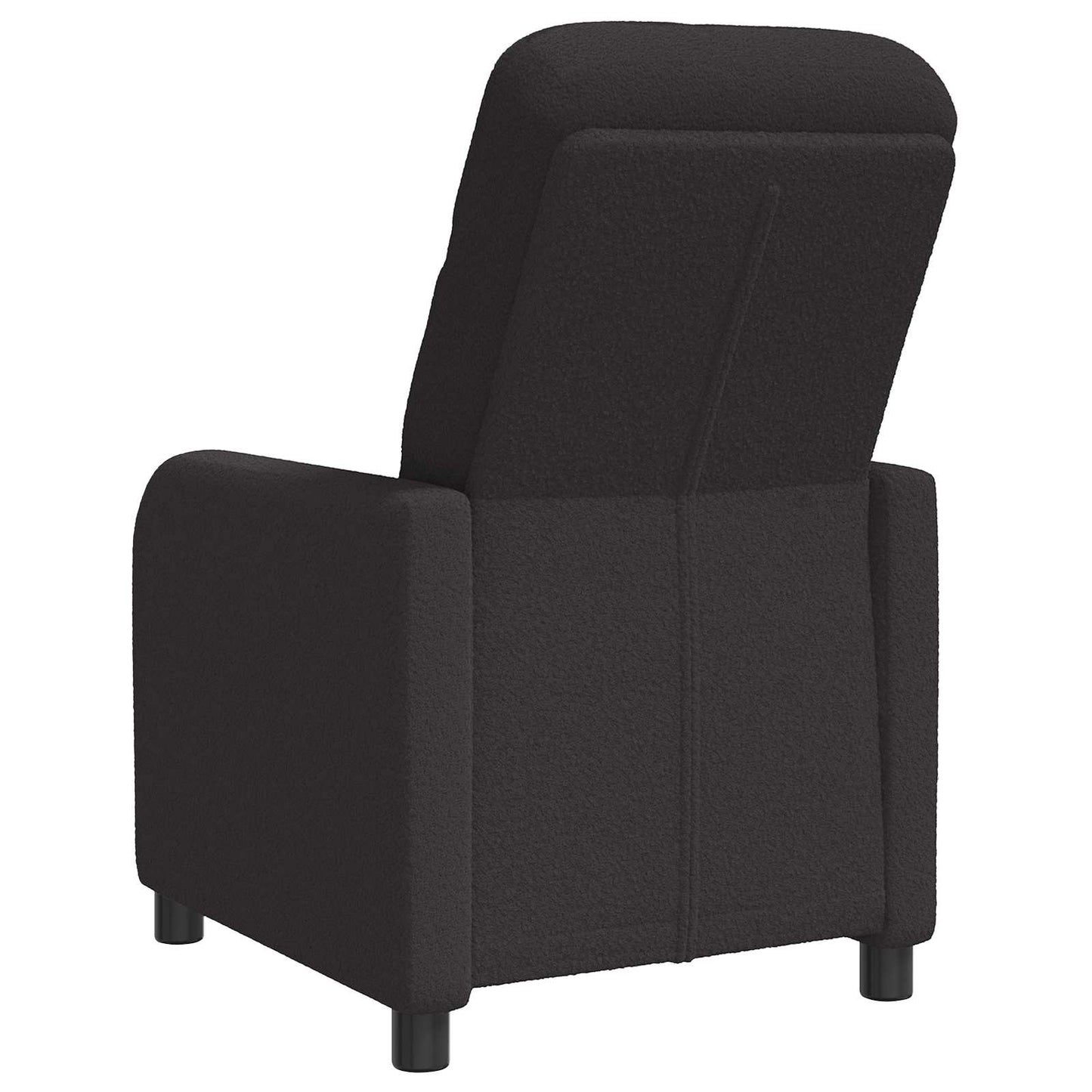 Relaxfauteuil Zwart Bouclé