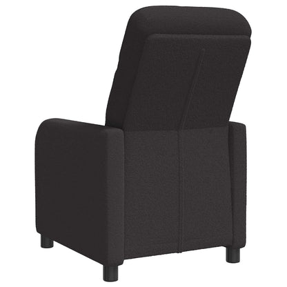 Relaxfauteuil Zwart Bouclé