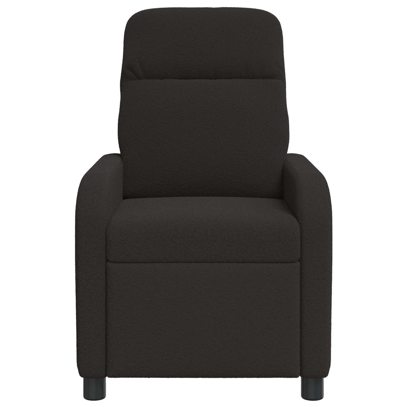 Relaxfauteuil Zwart Bouclé