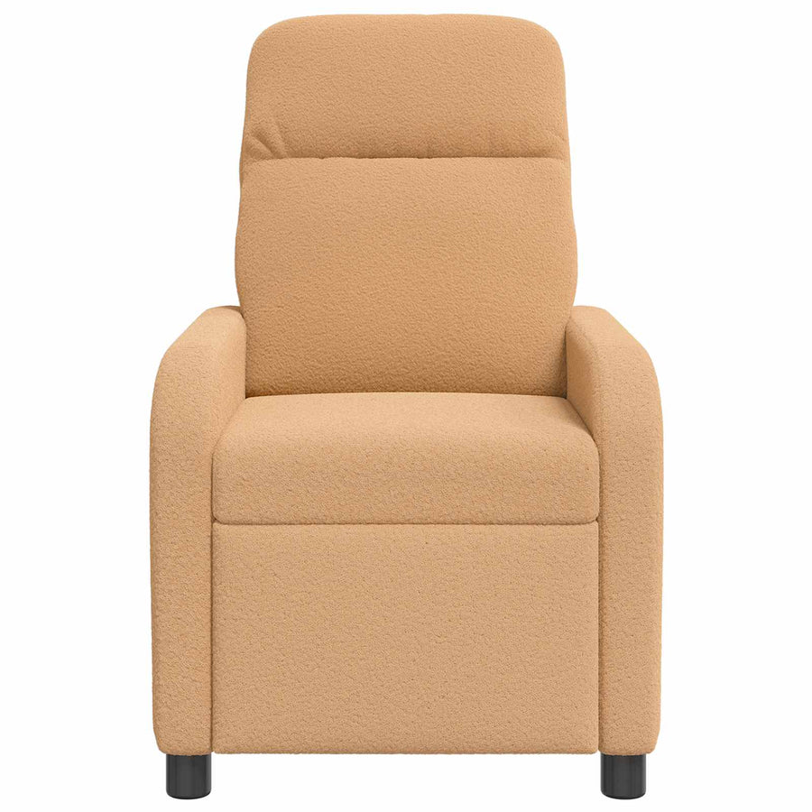 Relaxfauteuil Beige Bouclé