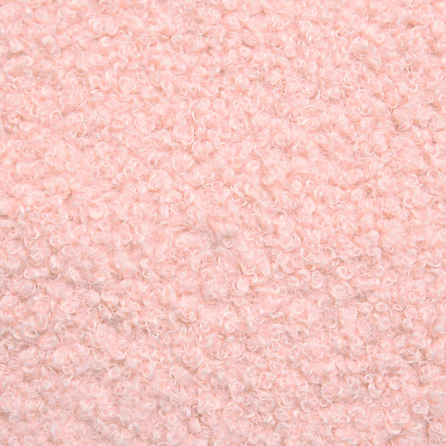 Massage Recliner Roze Bouclé