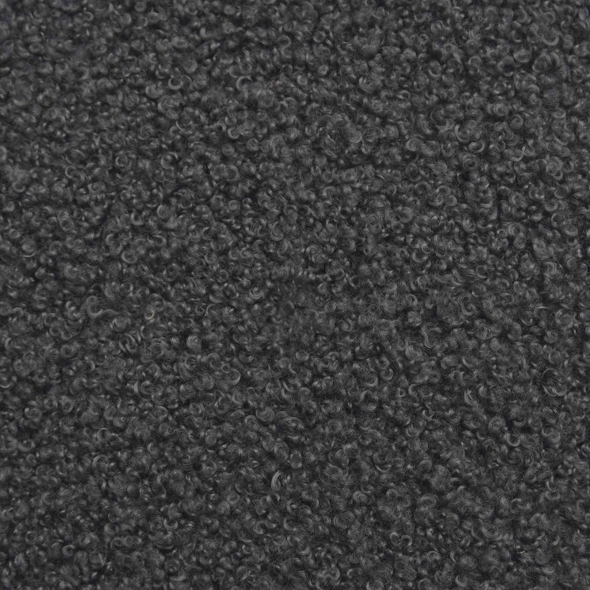 Massage Recliner Donkergrijs Bouclé