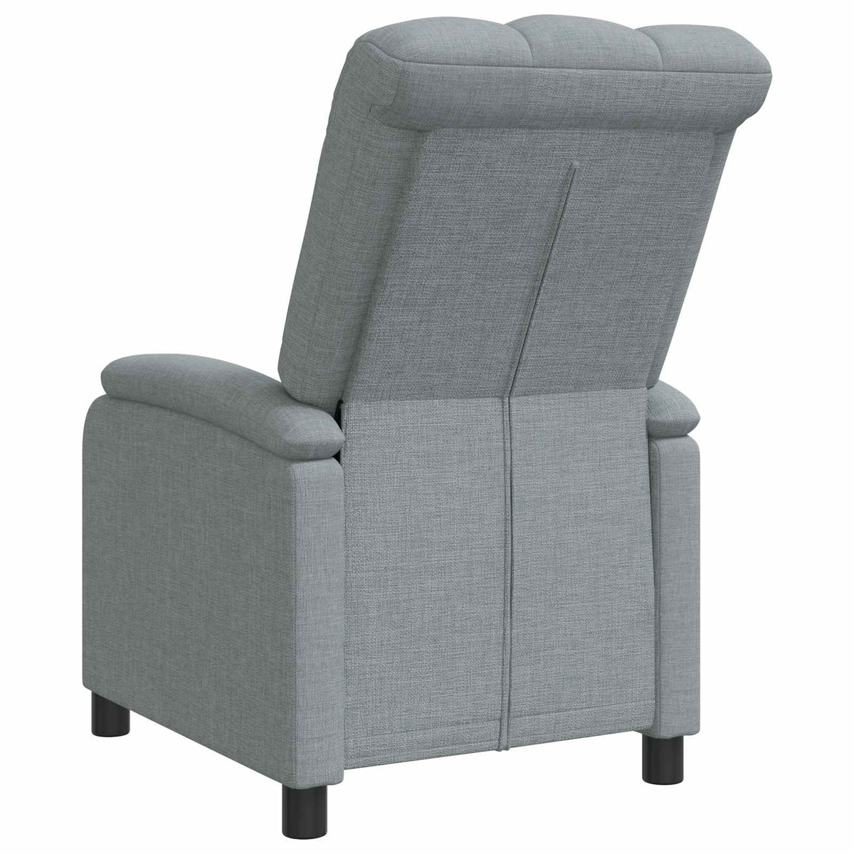 Relaxfauteuil Lichtgrijs Stof