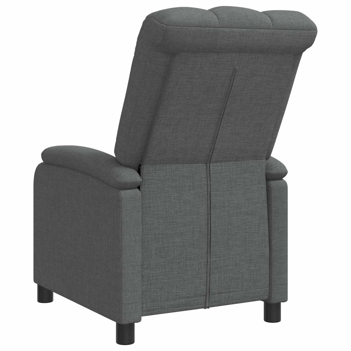 Relaxfauteuil Donkergrijs Stof