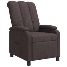 Relaxfauteuil Donkerbruin Stof
