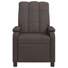 Relaxfauteuil Donkerbruin Stof