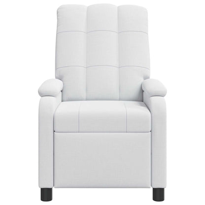 Relaxfauteuil Wit Stof