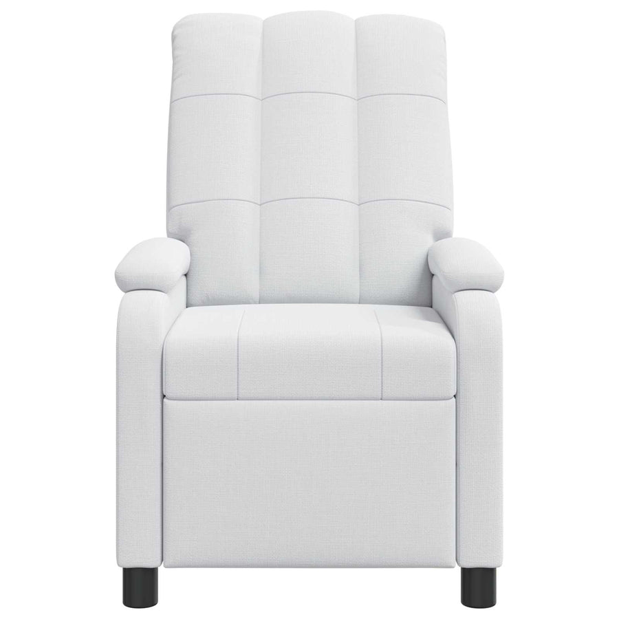Relaxfauteuil Wit Stof