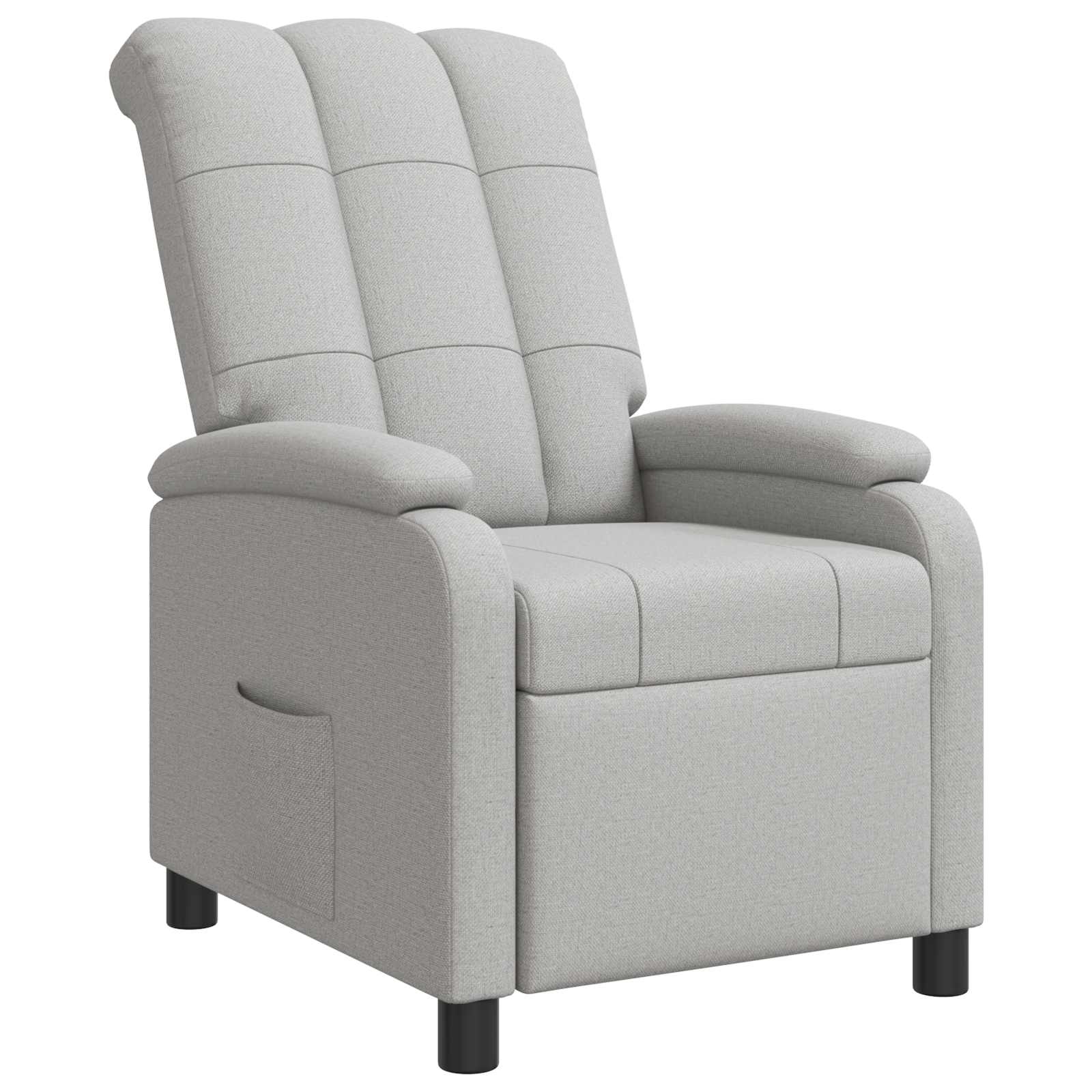 Relaxfauteuil Wolkengrijs Stof Wolkengrijze stof