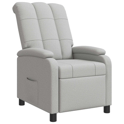 Relaxfauteuil Wolkengrijs Stof Wolkengrijze stof