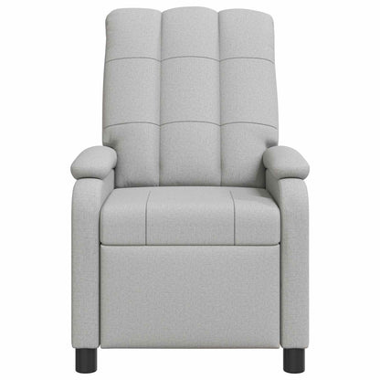 Massage Recliner Wolkengrijs Stof Wolkengrijze stof