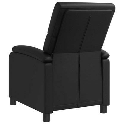 Relaxfauteuil Zwart Kunstleer