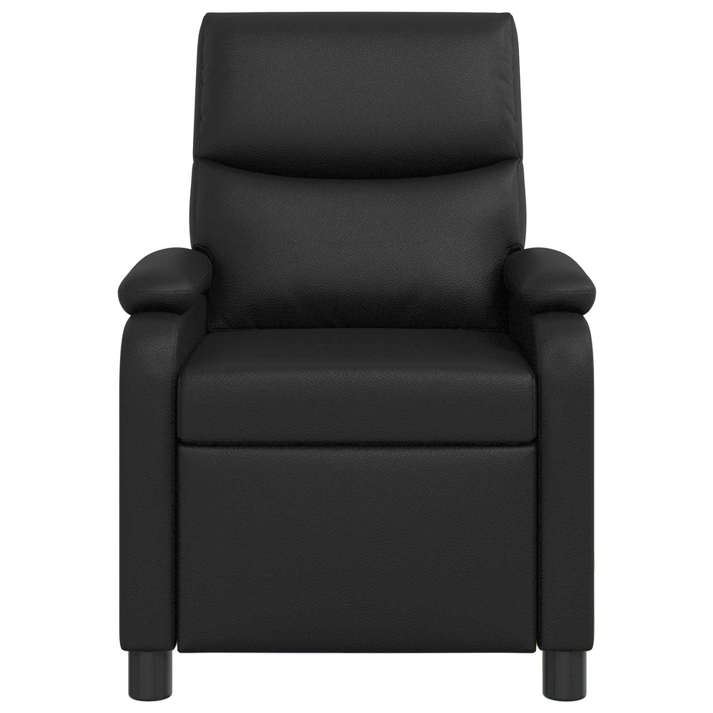 Relaxfauteuil Zwart Kunstleer