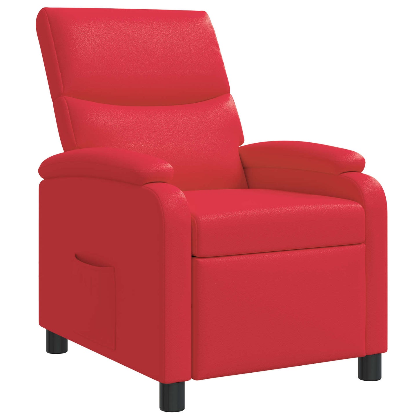 Relaxfauteuil Rood Kunstleer