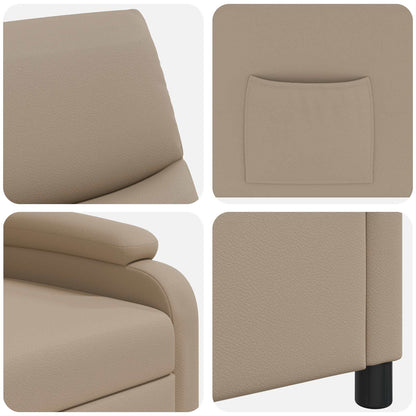 Relaxfauteuil Cappuccino Kunstleer