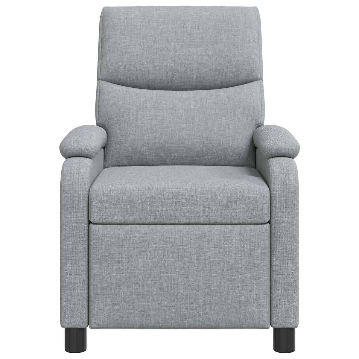 Relaxfauteuil Lichtgrijs Stof