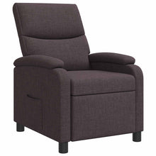 Relaxfauteuil Donkerbruin Stof