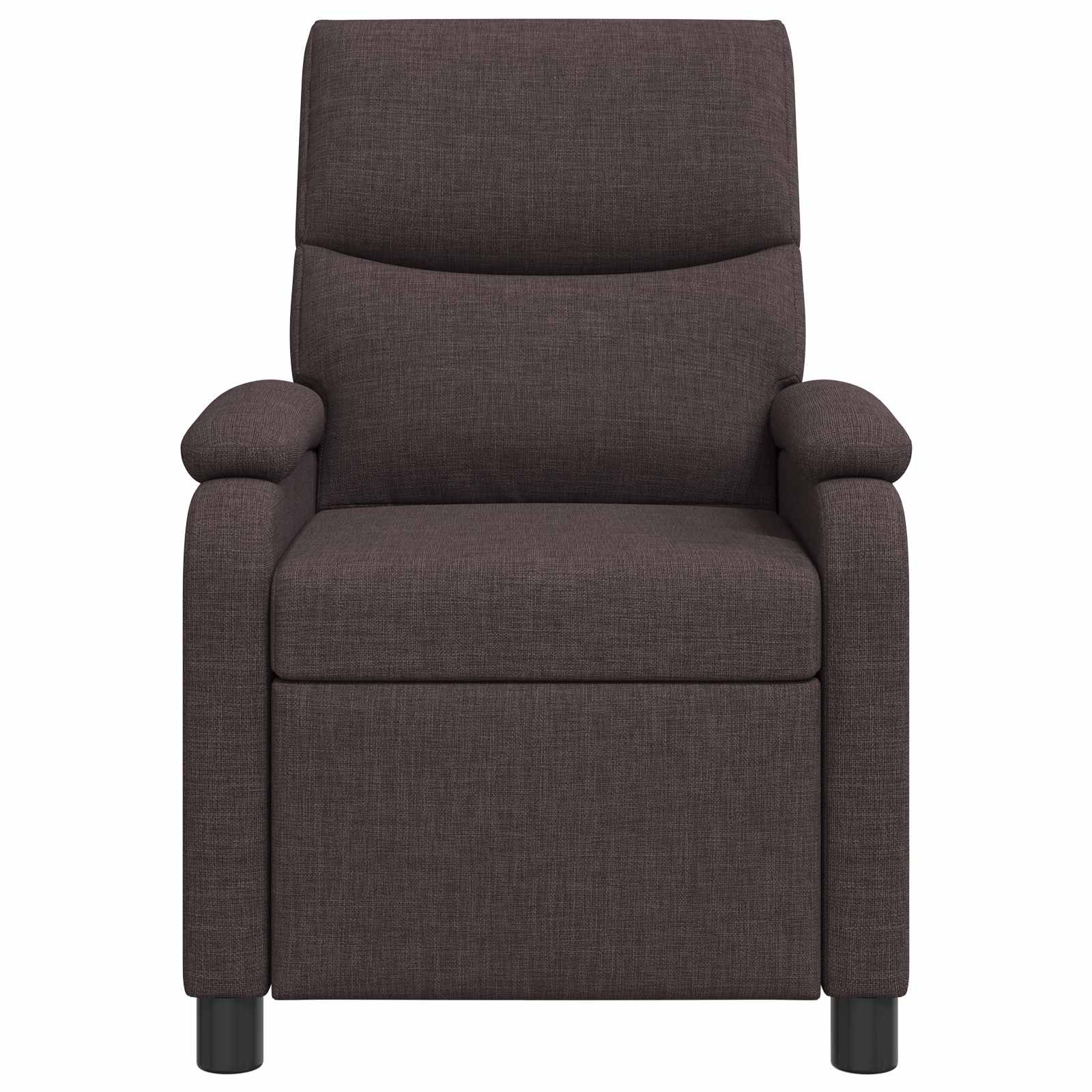 Relaxfauteuil Donkerbruin Stof