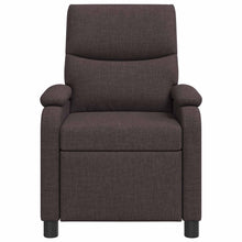 Relaxfauteuil Donkerbruin Stof