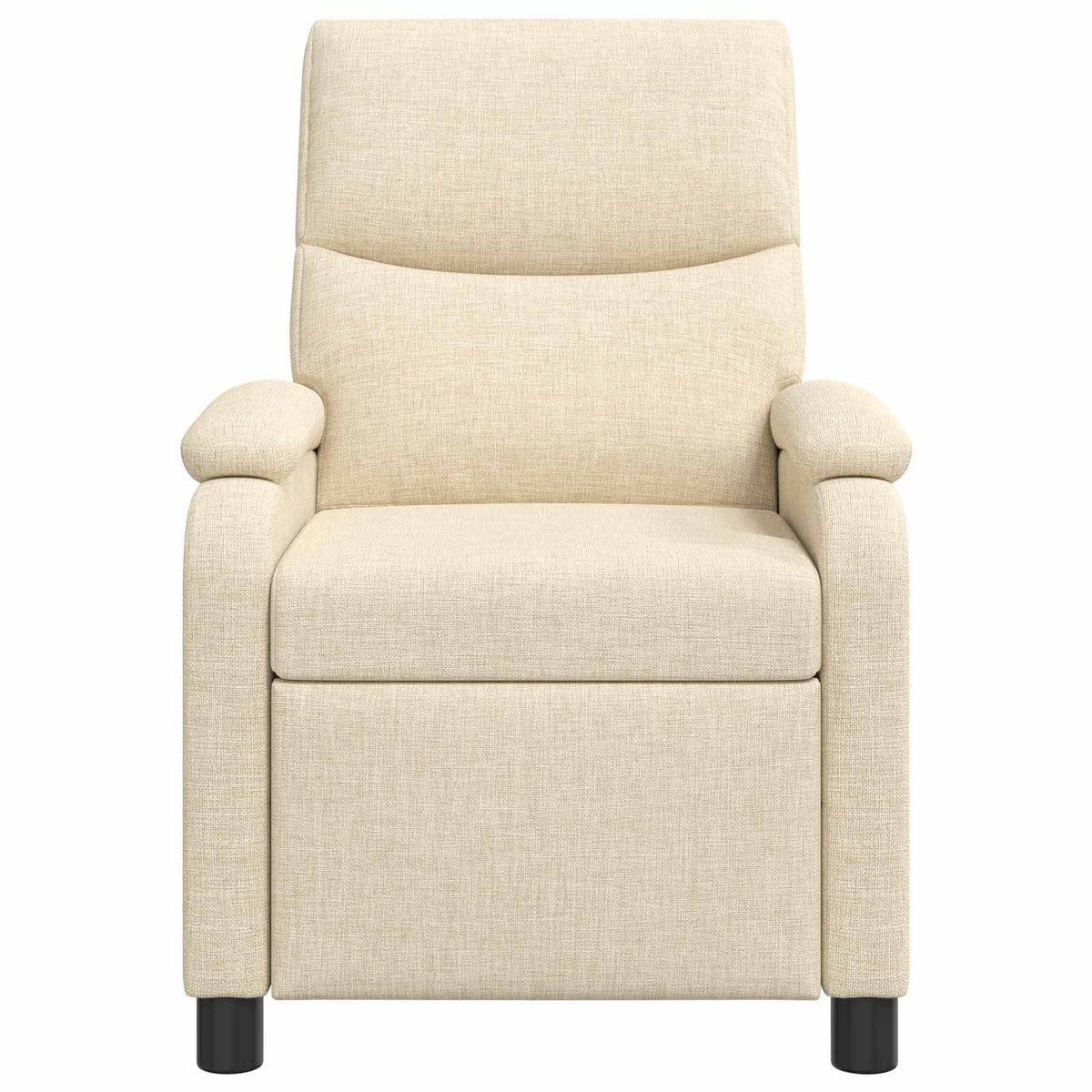 Relaxfauteuil Crèmekleurig Stof