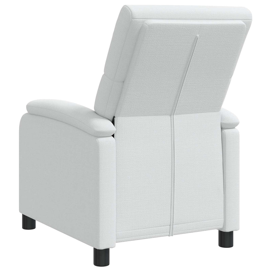 Relaxfauteuil Wit Stof