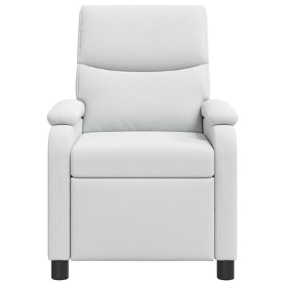 Relaxfauteuil Wit Stof