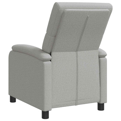 Relaxfauteuil Wolkengrijs Stof Wolkengrijze stof