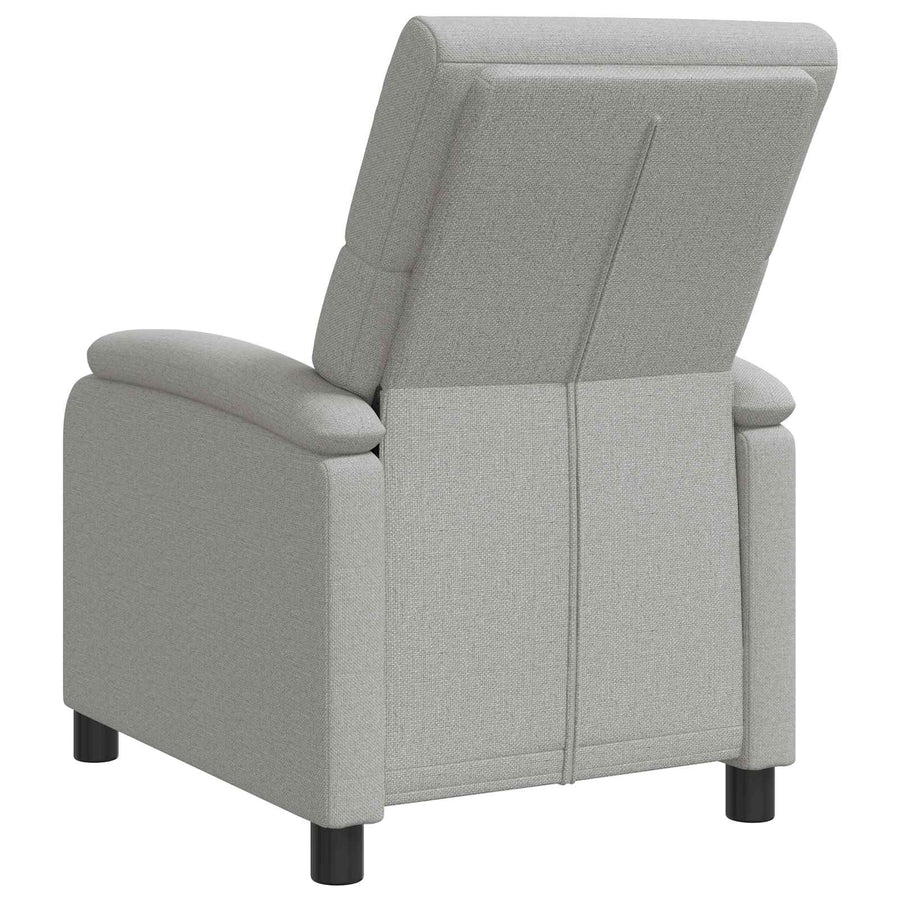 Relaxfauteuil Wolkengrijs Stof Wolkengrijze stof