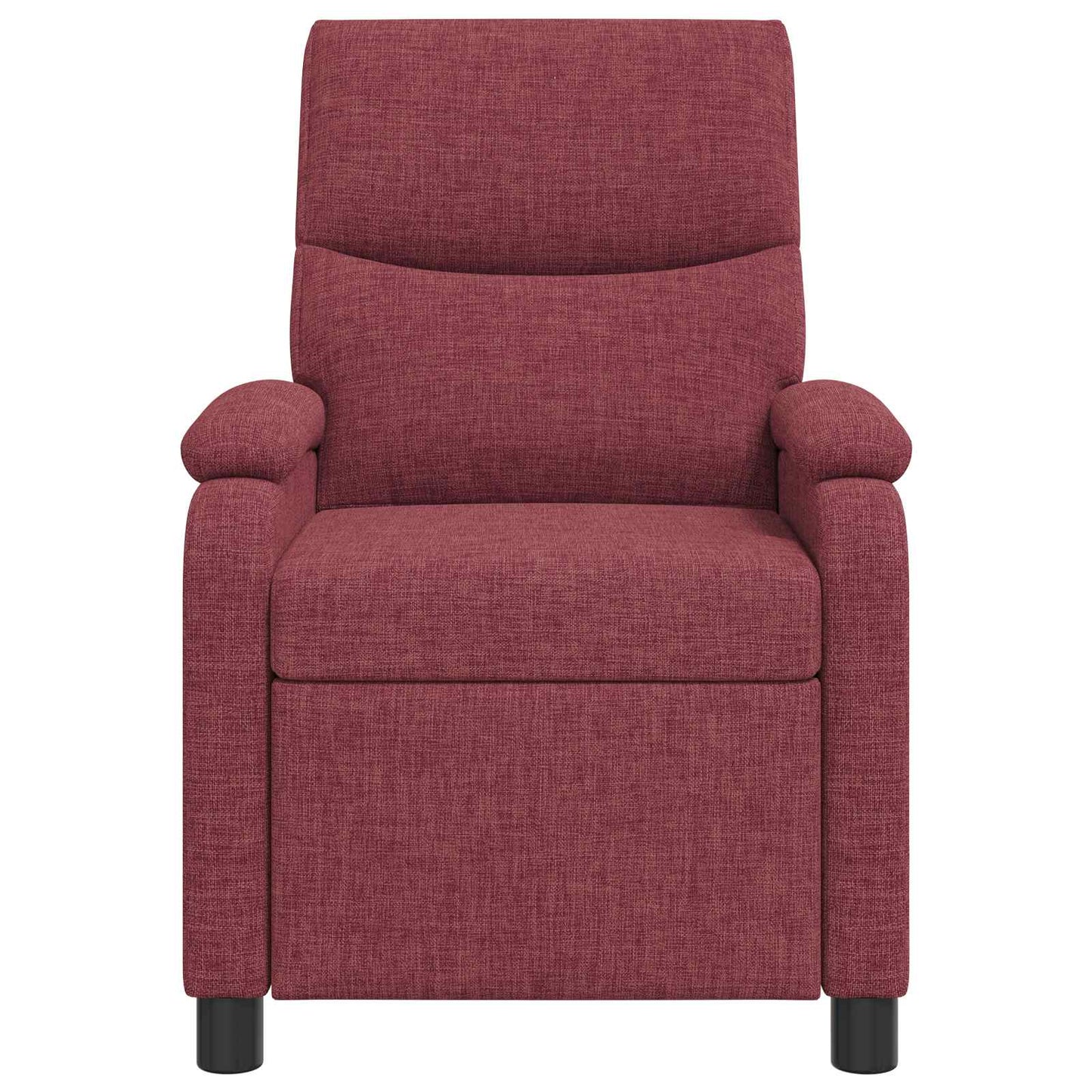 Massage Recliner Wijnrood Stof
