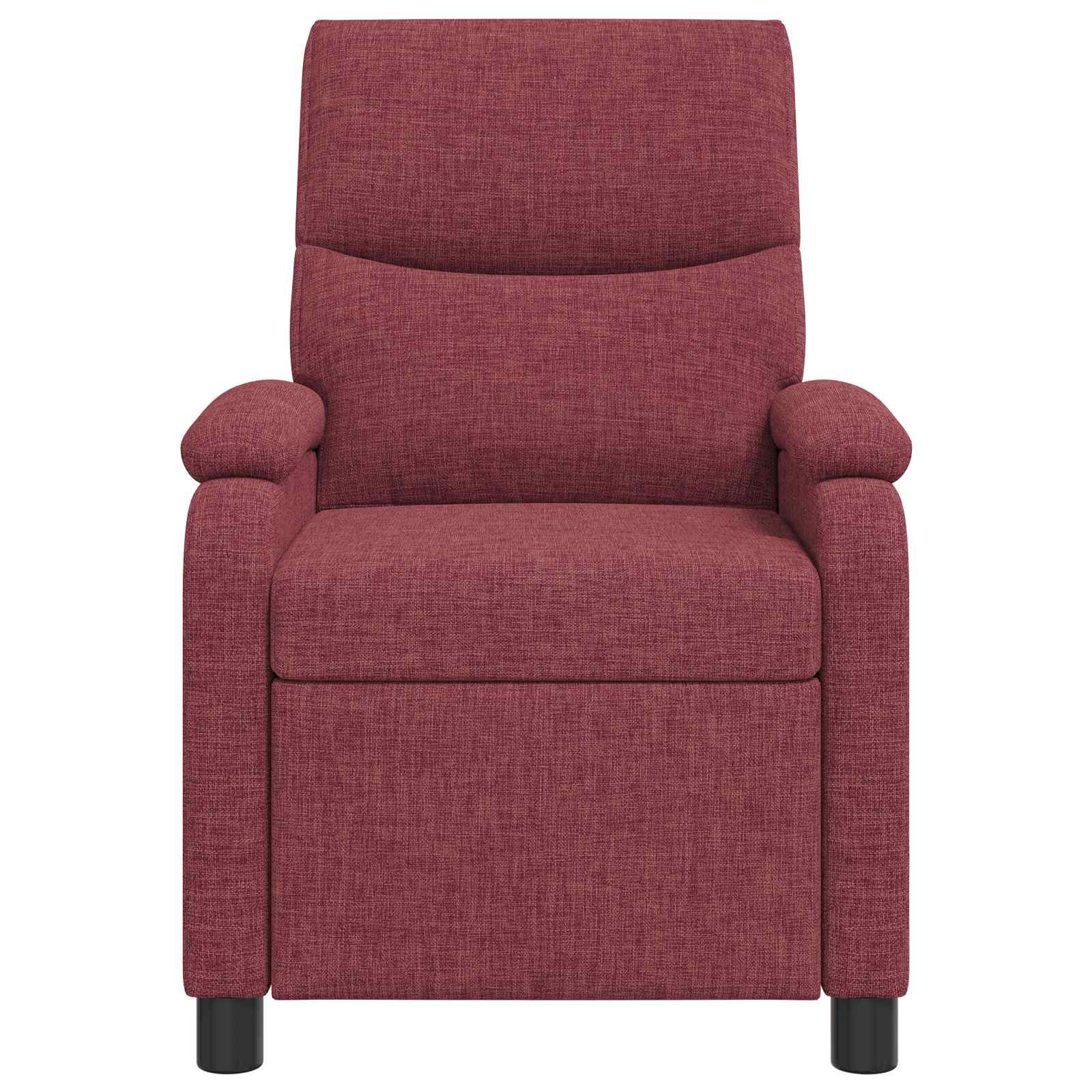 Massage Recliner Wijnrood Stof