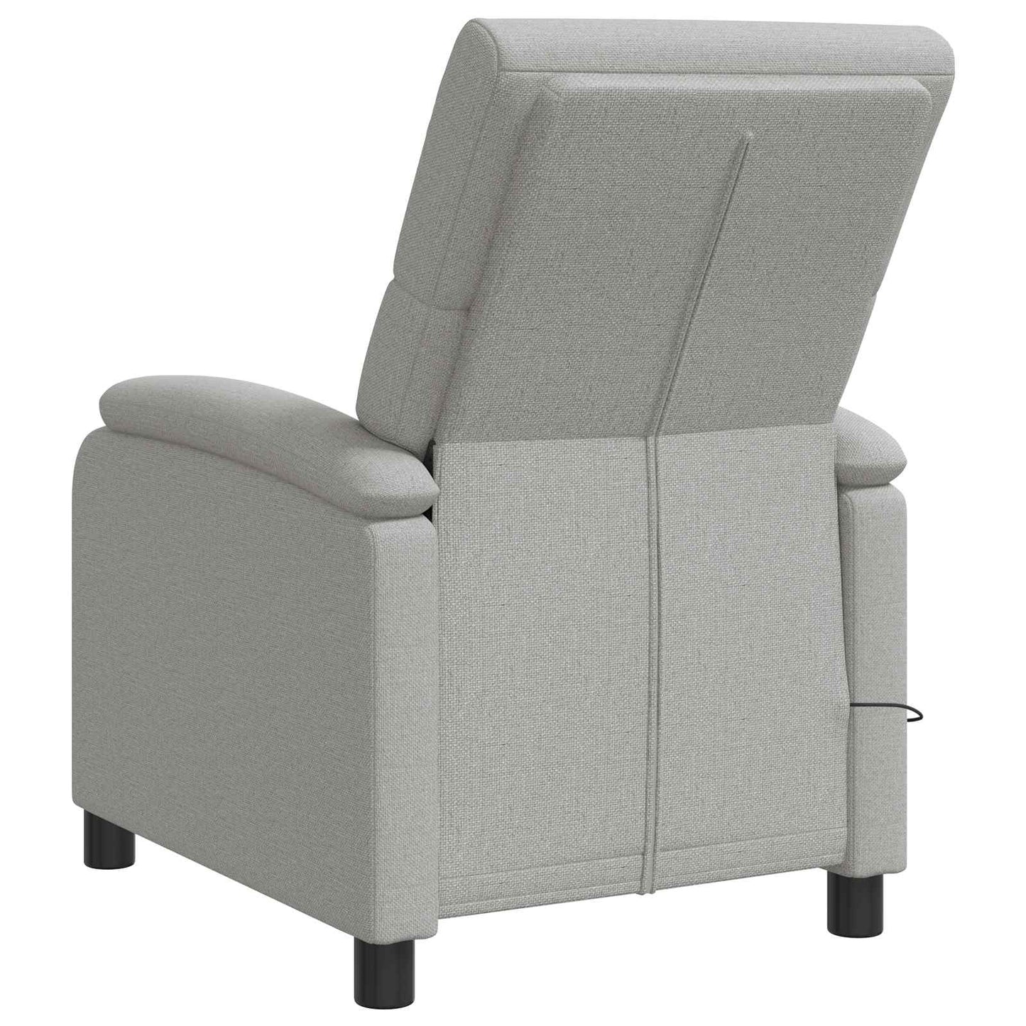 Massage Recliner Wolkengrijs Stof Wolkengrijze stof