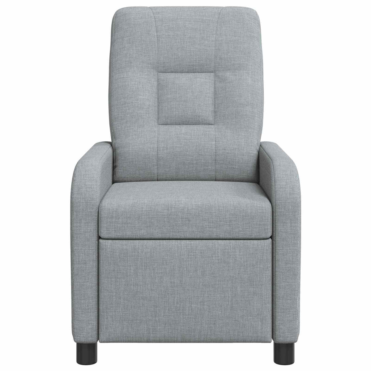 Relaxfauteuil Lichtgrijs Stof