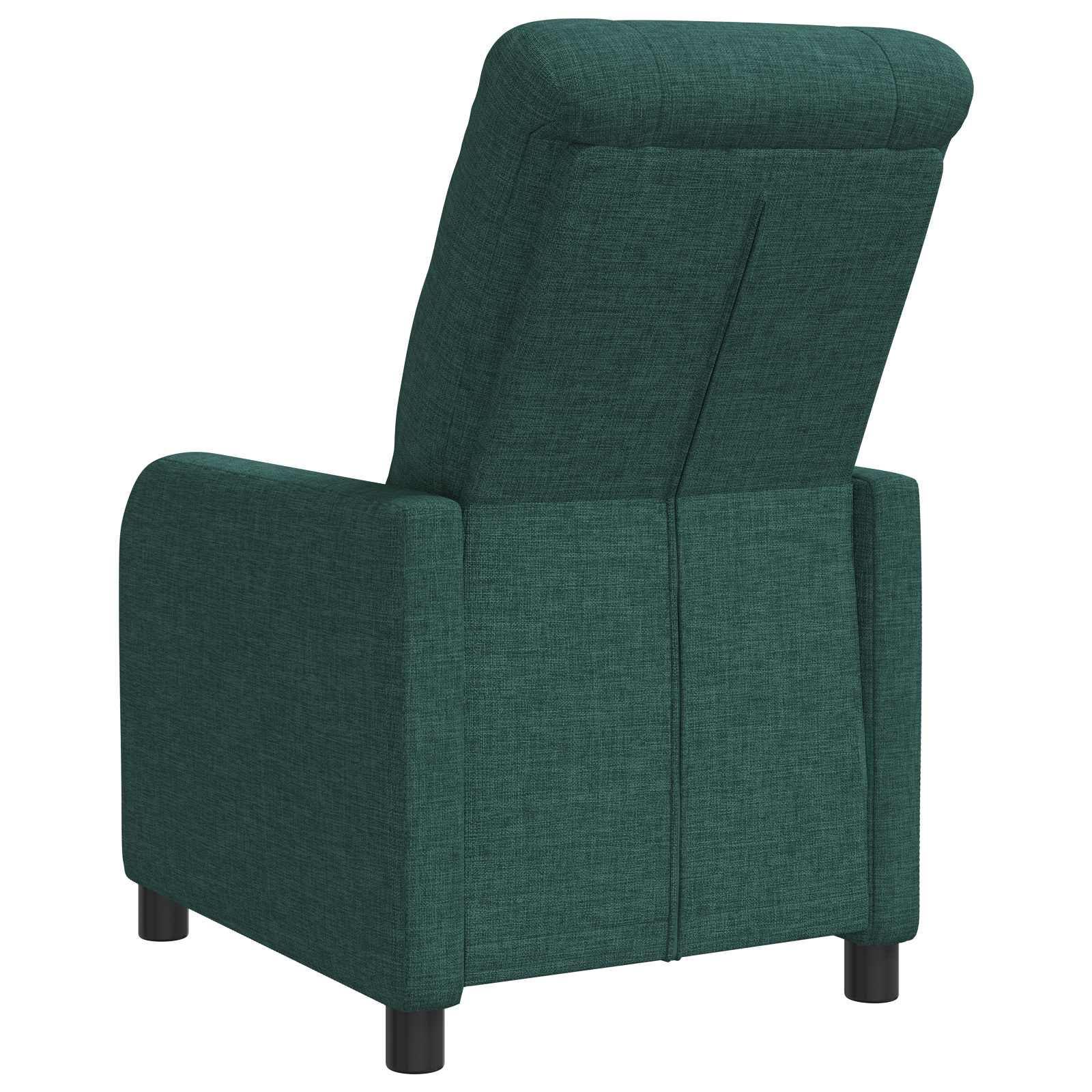 Relaxfauteuil Donkergroen Stof